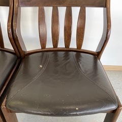 ダイニングチェア　2脚の画像