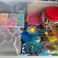 アクアビーズ、アイロンビーズの画像