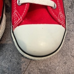 コンバース 赤21.0の画像