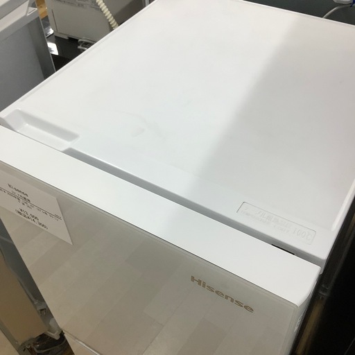 【お値下げしました！】2ドア冷蔵庫　6ヶ月保証付き　Hisense 2020年製