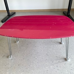 ローテーブル　ピンクの画像