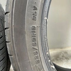ダンロップ　エナセーブ225/50r18   溝4割今シーズンはいけますの画像