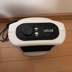 ミニファンヒーター　LIFE LEXの画像