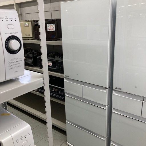 ⭐︎1年間保証⭐︎製氷タンク新品⭐︎451L5ドア冷蔵庫　2022年製　MR-MB45H