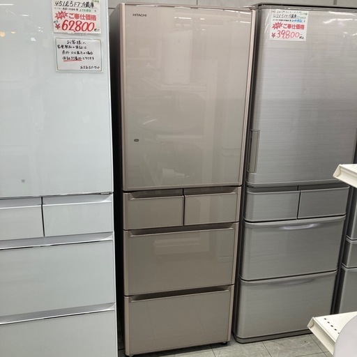 ⭐︎6ヶ月保証⭐︎401L5ドア冷蔵庫　2017年製　R-S4000G