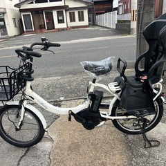 🉐589🉐バッテリー長持ち🉐🉐 YAMAHA PAS  20インチ電動自転車🈹現車確認🉑の画像