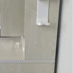 【取引中】引き取り限定☆ 三面鏡ドレッサー スツール付き 収納多めの画像