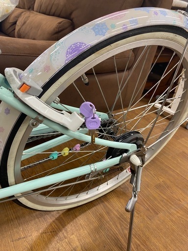 BRIDGESTONE 子供用自転車　24インチ　B1E03758 スカイブルー