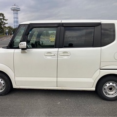 個人分割可❗️　ローン審査無し❗️　N-BOX　GLパッケージ　H25　8万キロ　片側スライドドア　社外ナビ　ステアCT　フルオートAC　即納できます🙌 の画像