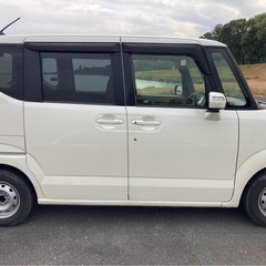 個人分割可❗️　ローン審査無し❗️　N-BOX　GLパッケージ　H25　8万キロ　片側スライドドア　社外ナビ　ステアCT　フルオートAC　即納できます🙌 の画像