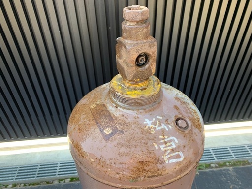 アセチレン　ボンベ　溶断　溶接　酸素
