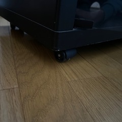 テレビ台　ブラック　シンプルの画像