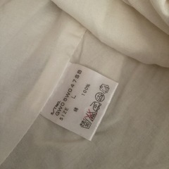 shuca GLOBAL WORK ホワイト フレアスカートの画像