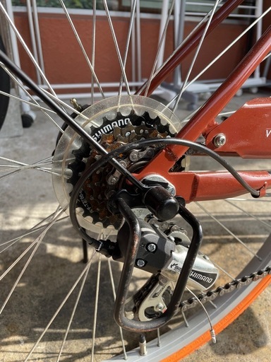 【自転車】【折り畳み】【26インチ】【管理番号10703】S