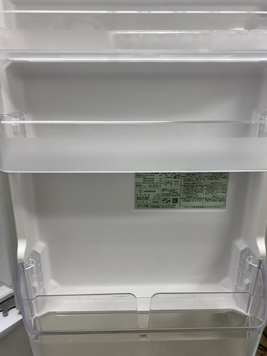 2019年製 HITACHI 日立 冷凍冷蔵庫 3ドア冷蔵庫 冷蔵庫 R-S27JV 自動製氷機 真空チルド 265L