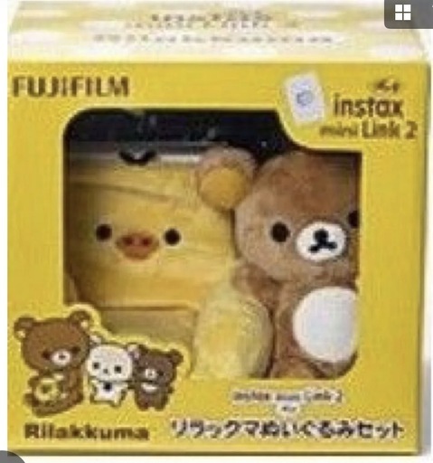 【新品】富士フィルム instax mini Link 2 チェキ リラックマぬいぐるみ宴会の抽選にでもいかがですか^^