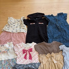 100サイズワンピースセットの画像