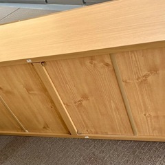 【美品】収納 TV台 食器棚上置き 突っ張り 床置き可の画像