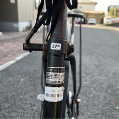 27インチ 自転車の画像