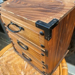 杉材★子箪笥★レトロの画像