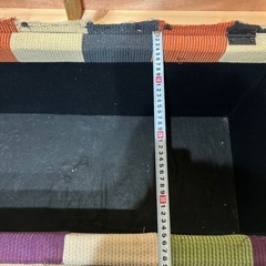 収納ベンチ カラフルボックス 収納スツール ベンチ オットマン 収納ボックス 耐荷重120kg (2人掛け)の画像