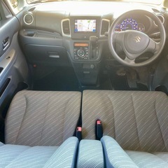 運転席シートヒーター‼️車検R8年6月まで‼️平成27年式★スズキ★スペーシア★社外ナビテレビ★アイドリングストップ★スマートキー★プッシュスタート★の画像