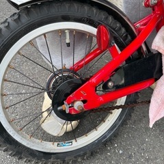 取引者決定　ジープ16インチ自転車子供の画像