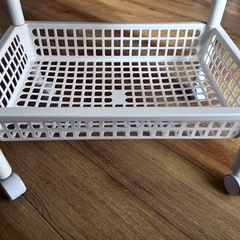 キャスター付き収納ワゴン（3段）の画像