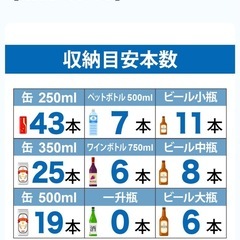 温度設定可　飲料冷蔵庫、業務用冷蔵ショーケースの画像