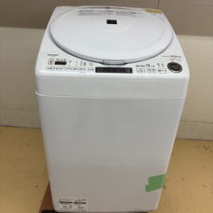 分解掃除済み　洗濯機乾燥機　シャープ　8kg ES-TX8F 2021年製の画像