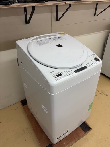 分解掃除済み　洗濯機乾燥機　シャープ　8kg ES-TX8F 2021年製