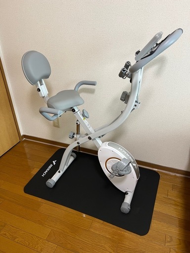 【美品】MERACHエアロバイク フィットネスバイク アプリ対応・静音設計