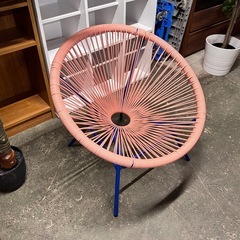 A2148🌟激安‼️ Francfranc フランフラン ロータス パーソナルチェア🌟の画像