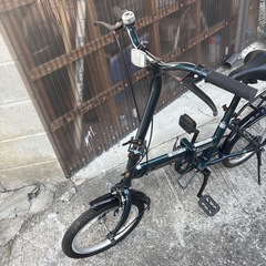 キャプテンスタッグ 16インチ折りたたみ自転車の画像