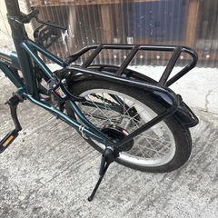 キャプテンスタッグ 16インチ折りたたみ自転車の画像