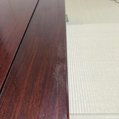 木製 座卓 ローテーブルの画像