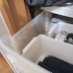 早い者勝ち‼️‼️収納ケース 3段 ロングストッカー 押入れ （ 幅40×奥行68×高さ68cm 押し入れ 収納 プラスチック キャスター付き の画像