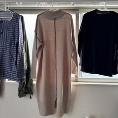 ニットワンピースの画像