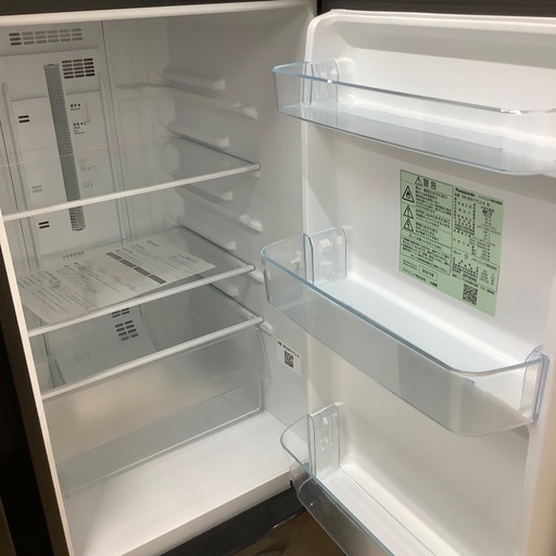 【お値下げしました！】2019年製　Panasonic 2ドア冷蔵庫　（6ヶ月保証付）