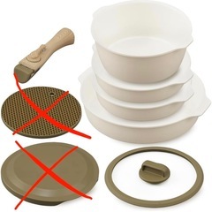 アイリスオーヤマ フライパンセットの画像