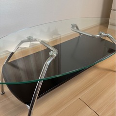 ニトリ　　ガラステーブルの画像
