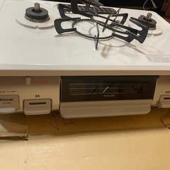 都市ガスコンロ（Rinnai）の画像