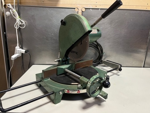 makita マキタ 卓上マルノコ model:2400 250-255mm 木工用 切断機 超硬丸ノコ 動作確認済 中古品 ④