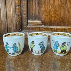 アンティークお猪口５個セット
の画像