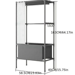 ハンガーラックの画像