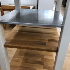 【ドリーム川西店御来店限定】☆ジモティー見たよ♪割引☆ IKEA キッチンワゴン STENSTORP  クリーニング済み 【2125560000057744】の画像