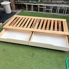 IKEA マンダール　シングルベッド　フレームの画像