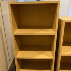 カラーボックス　3つの画像