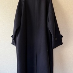 【美品】Framework Ballisバルカラーコート　ネイビー36の画像