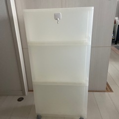 無印３段クリアケースの画像